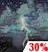 Saturday Night: A chance of showers and thunderstorms. Partly cloudy, with a low around 70. Chance of precipitation is 30%. Saturday Night: Chance Showers And Thunderstorms